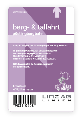 Linz AG - Ticket Berg- & Talfahrt